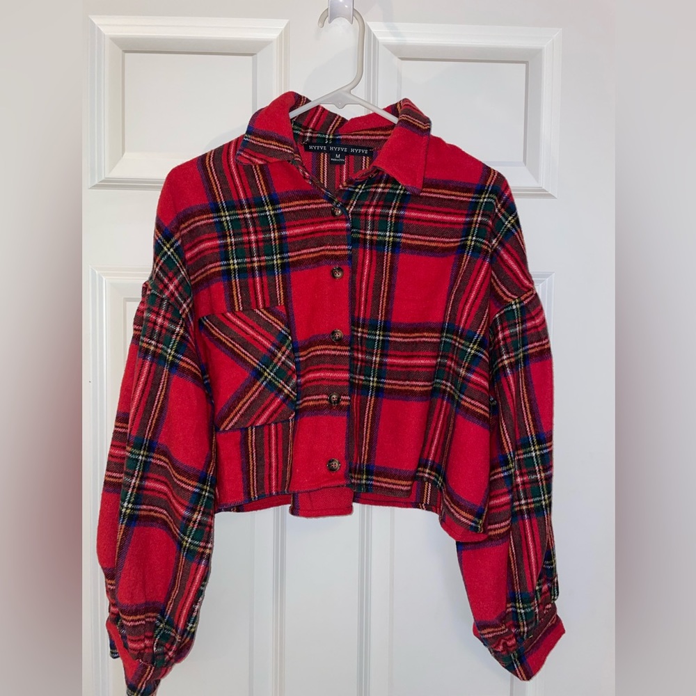 Crop Top Flannel